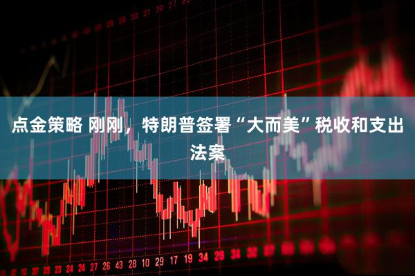 点金策略 刚刚，特朗普签署“大而美”税收和支出法案